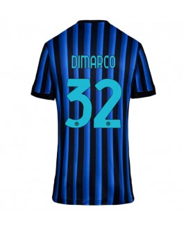 Günstige Inter Milan Federico Dimarco #32 Heimtrikot Damen 2025-26 Kurzarm